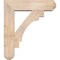 Ekena Millwork Merced Craftsman Smooth Bracket w/ Offset Brace, Douglas Fir, 7 1/2"W x 28"D x 32"H BKT0806X28X32MRC04SDF - alternate 4